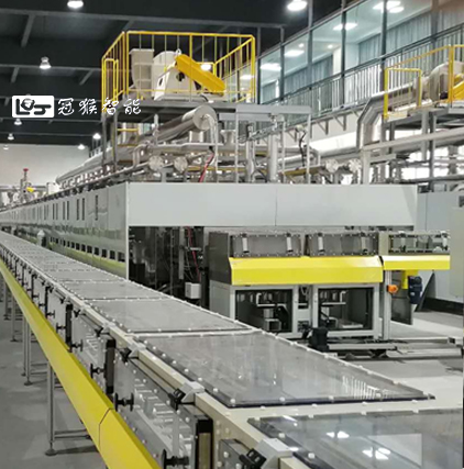 提升机及倒钵机工位